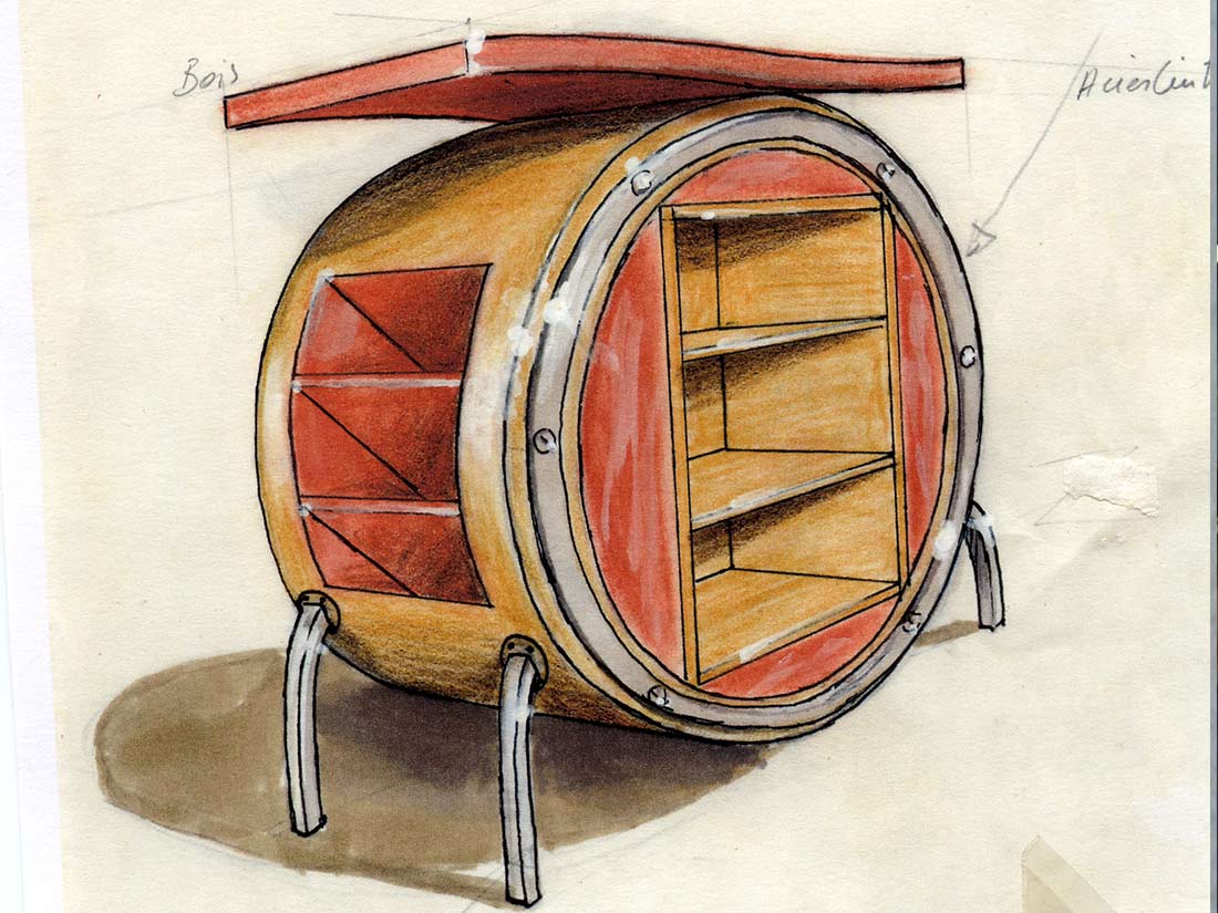 Nathalie GURD - NG Décoration - Magasin Redwood - Tours Rue de Bordeaux - Décors Fresques Mobilier Vitrine