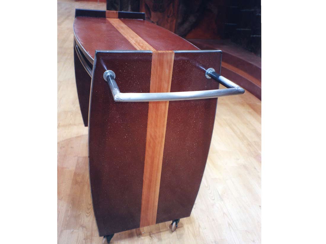 Nathalie GURD - NG Décoration - Magasin Redwood - Tours Rue de Bordeaux - Décors Fresques Mobilier Vitrine