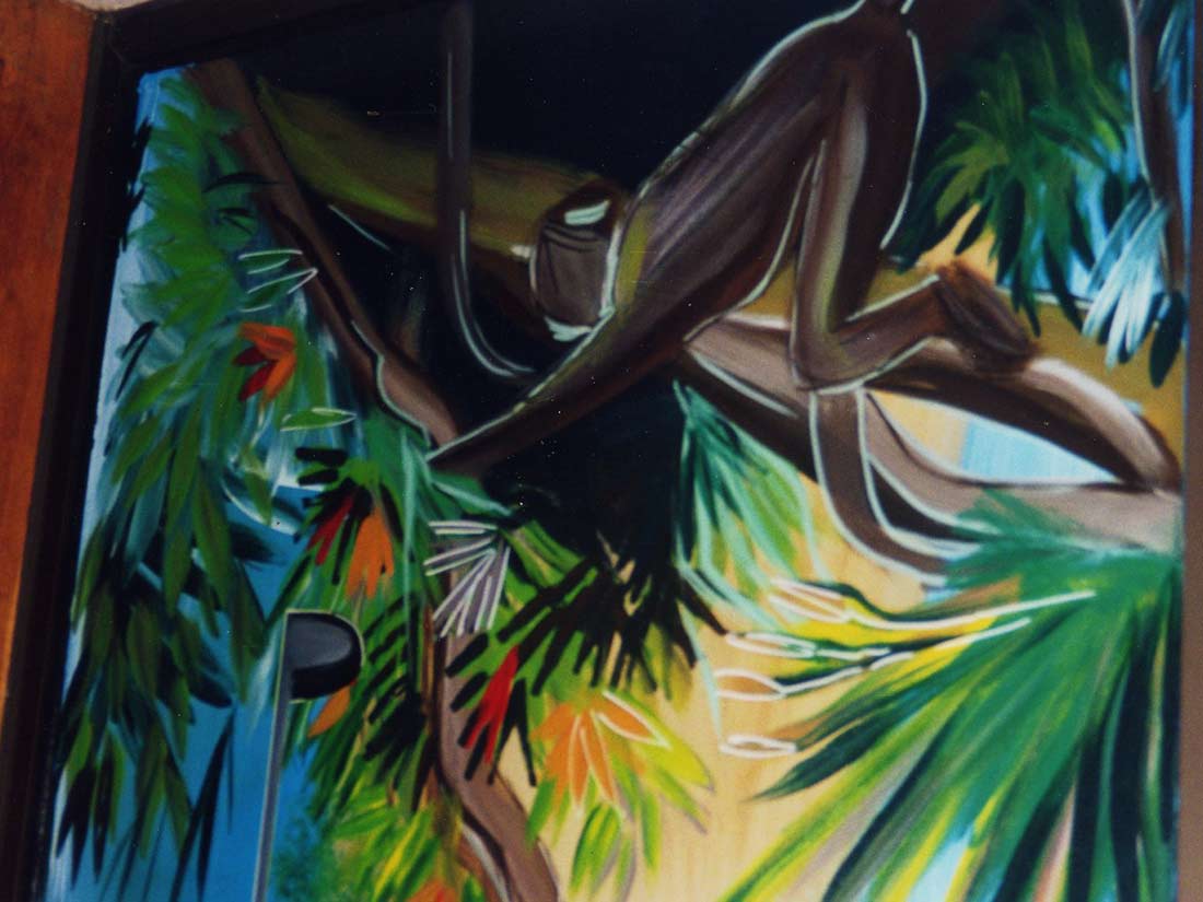 Nathalie GURD - NG Décoration - Maison du Tourisme Conseil Général - Poitiers - Peinture Vitre