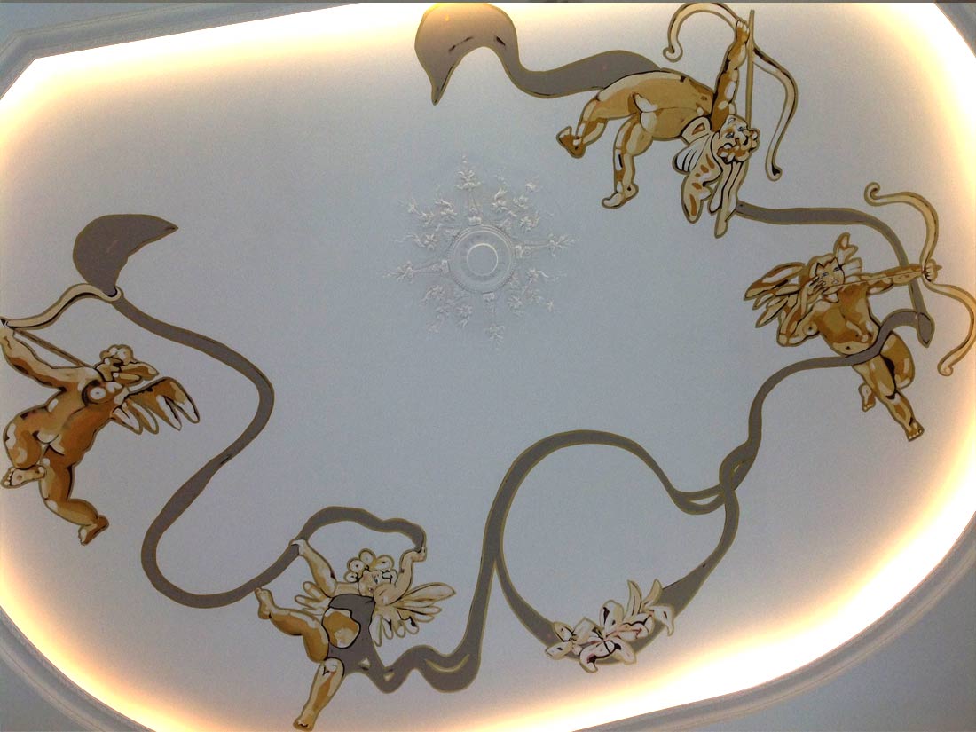 athalie GURD - NG Décoration - Particulier - Caen - Décoration Intérieure - Fresques Plafonds Colonnes