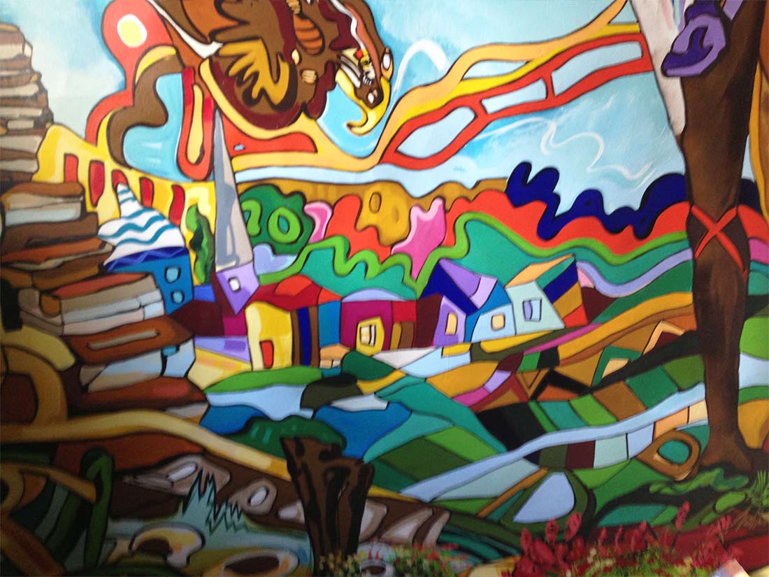 Nathalie GURD - NG Décoration - Particulier – Azay-sur-Cher - Fresque