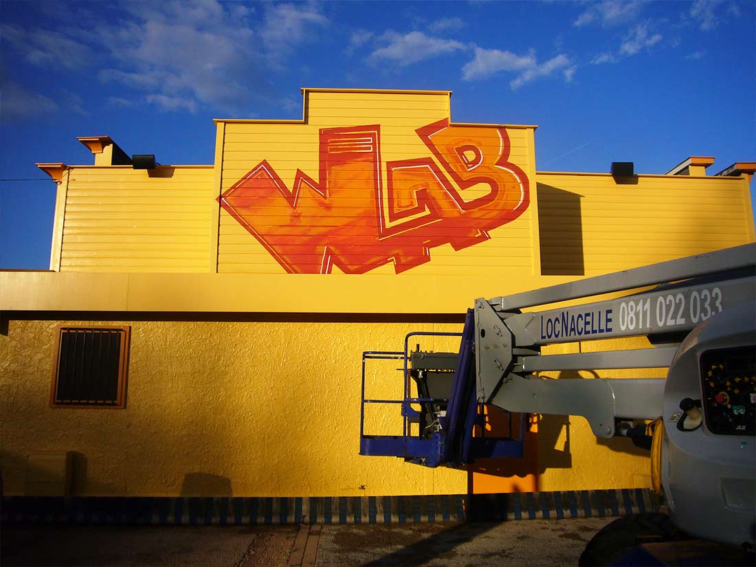 Nathalie GURD - NG Décoration - Réalisation fresques et décor - Parc Walibi - Rhône-Alpes