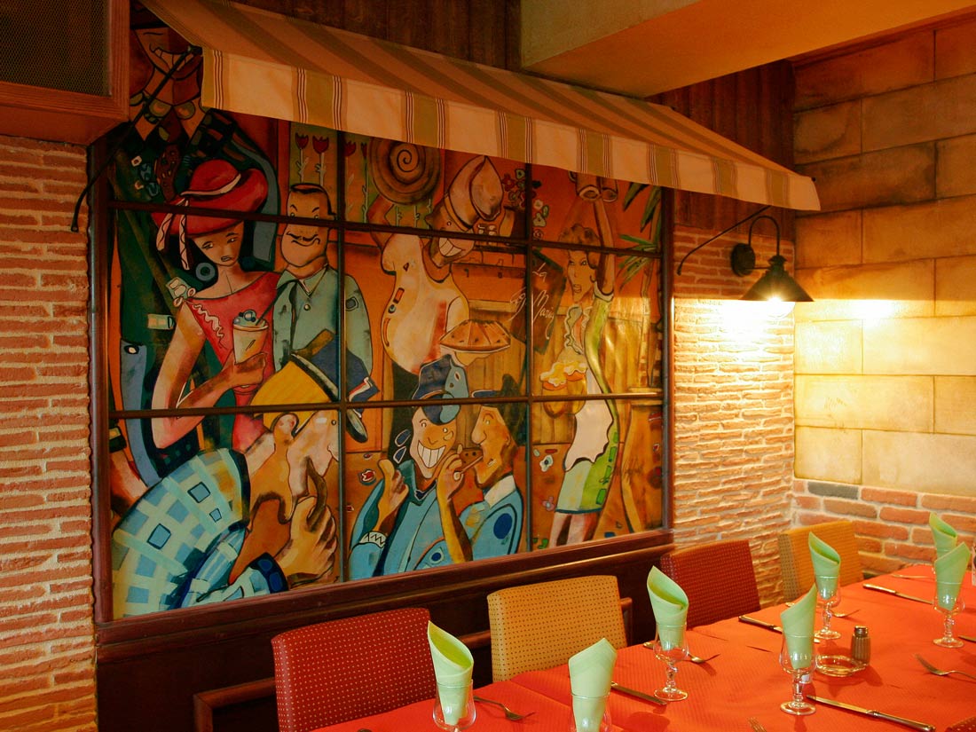 Nathalie GURD - NG Décoration - Restaurant - Complex Casa Maria - Niort - Salle 1