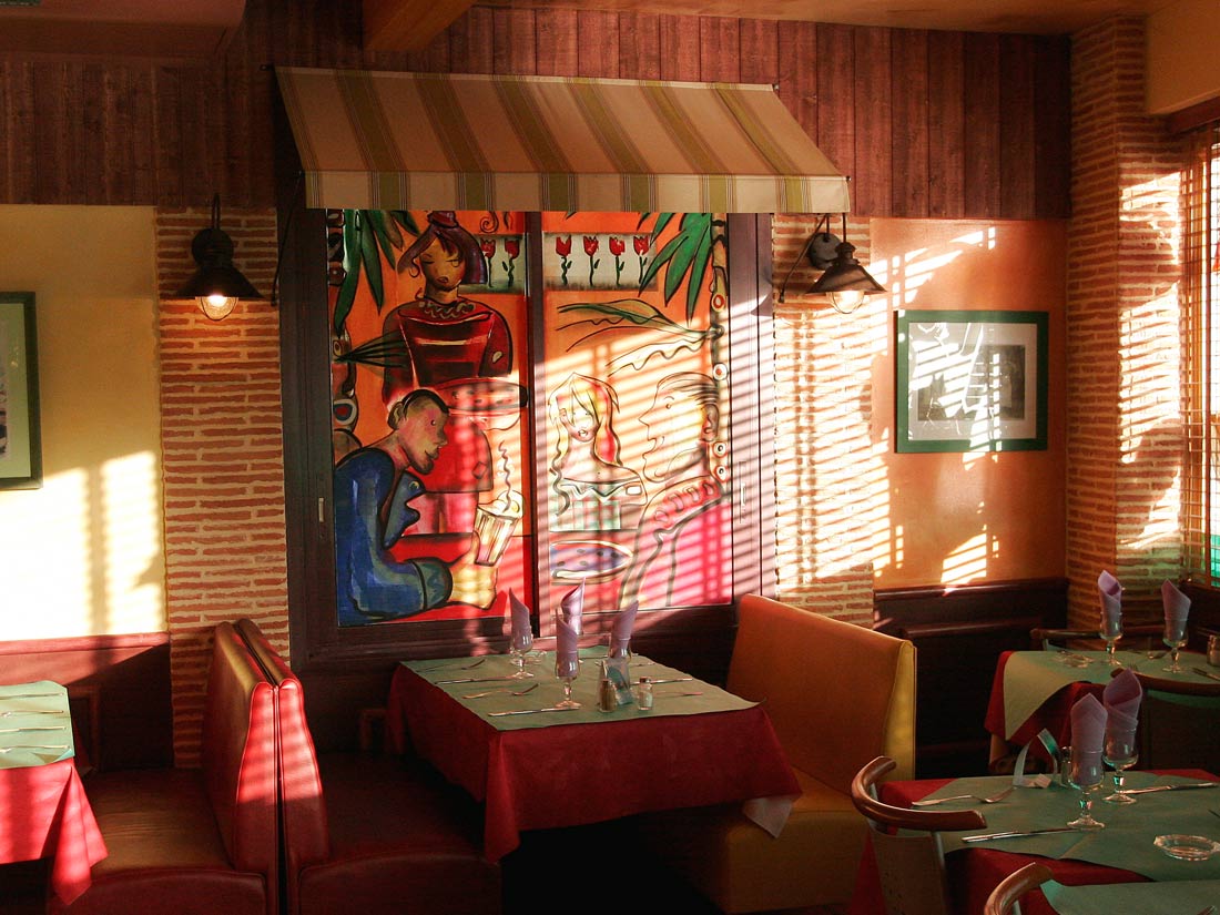 Nathalie GURD - NG Décoration - Restaurant - Complex Casa Maria - Niort - Salle 1