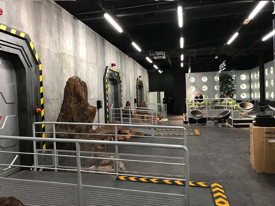 Nathalie GURD - NG Décoration - Virtual Adventure - Illucity Carré Sénart – Paris - Décors