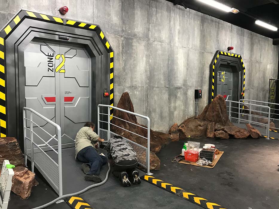 Nathalie GURD - NG Décoration - Virtual Adventure - Illucity Carré Sénart – Paris - Décors